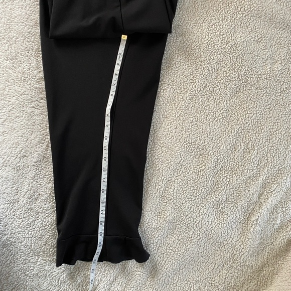 Alfani Dress Up Trousers with Bottom Ruffles and Elastic Waistband, Sz: 12 P - Picture 9 of 14